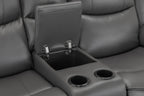 Harald Electric Recliner Sofa Grey 3+2 Seater