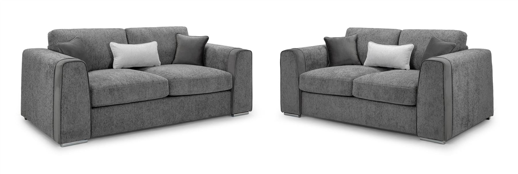 Naples Sofa Grey 3+2 Set