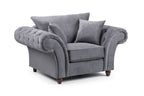 Windsor Fullback Sofa Grey Armchair