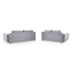 Azzuro Sofa Grey 3+2 Set