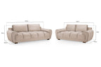 Azzuro Sofa Mocha 3+2 Set