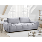 Azzuro Sofa Grey 3 Seater