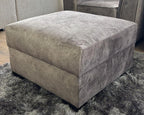 Serena Sofa Brown Footstool