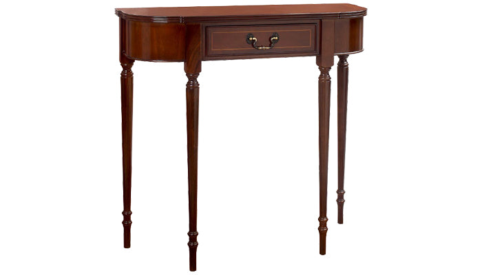 1 Drawer Bow Hall Table