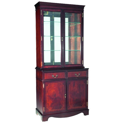 2 Door 2 Drawer Display Cabinet