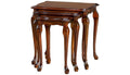 Queen Anne Inlaid Nest of Tables