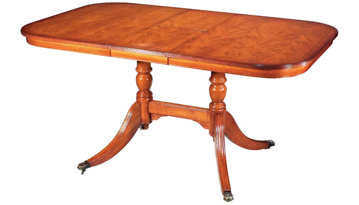 5ft Flipover Centre Leaf Dining Table D/End