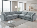 Berlin Sofa Grey Large Corner